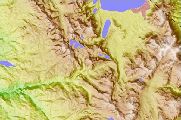 Surf breaks located close to Ralston Peak