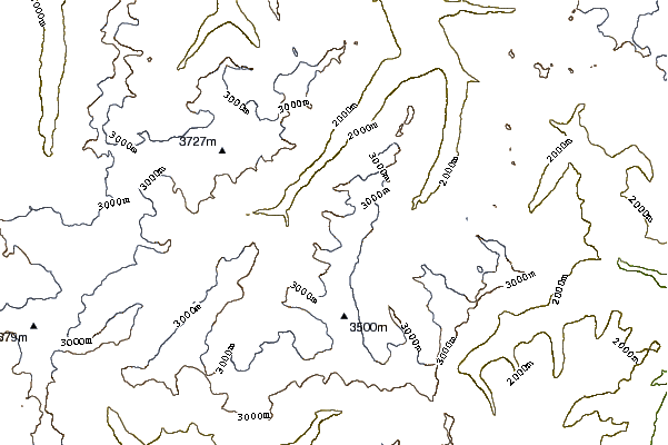 Mountain peaks around Ramolkogel