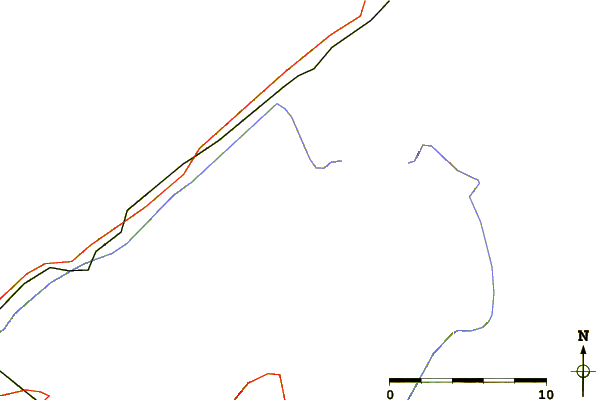 Roads and rivers around Rappehorn