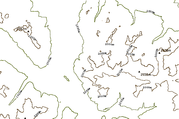 Mountain peaks around Rappenstein