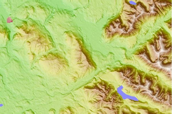 Surf breaks located close to Rattlesnake Mountain