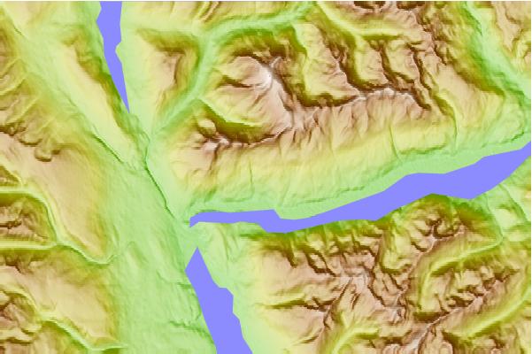 Surf breaks located close to Ray Mountain