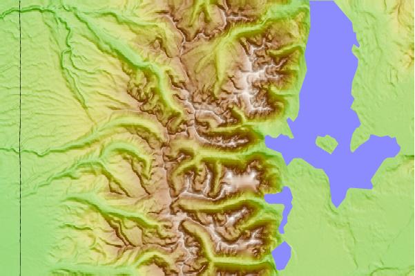 Surf breaks located close to Raynolds Peak