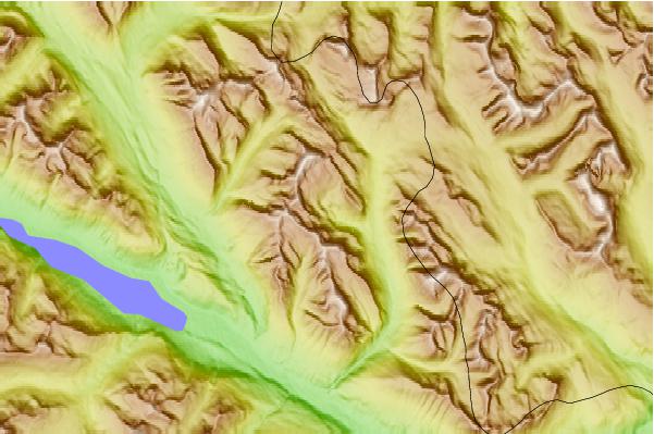 Surf breaks located close to Razorback Mountain