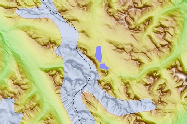 Surf breaks located close to Redoubt Peak