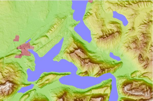 Surf breaks located close to Rigi