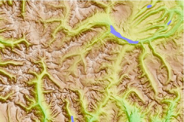 Surf breaks located close to Rio Grande Pyramid