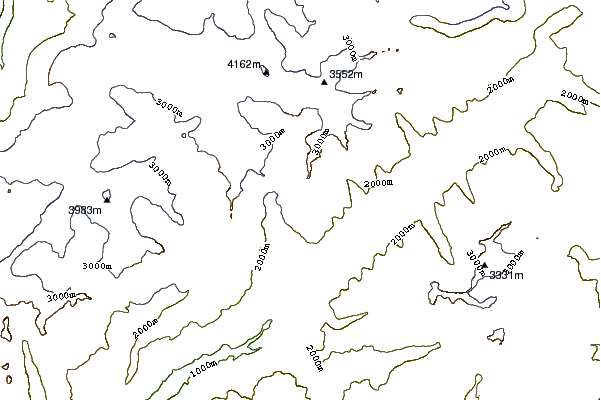 Mountain peaks around Risihorn