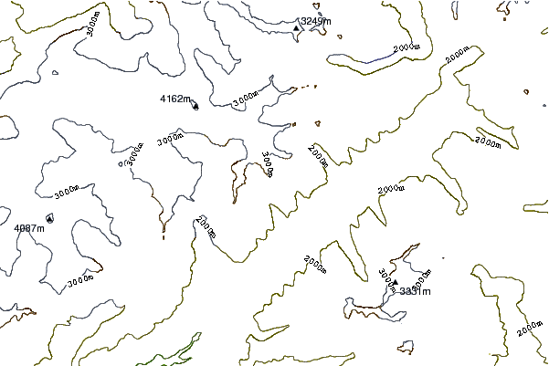 Mountain peaks around Ritzihorn