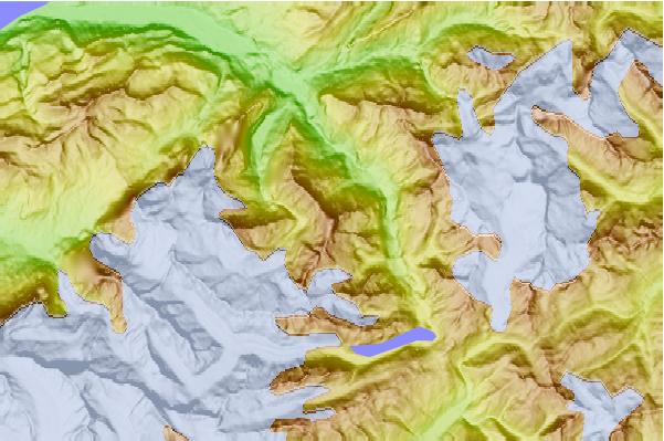Surf breaks located close to Ritzlihorn