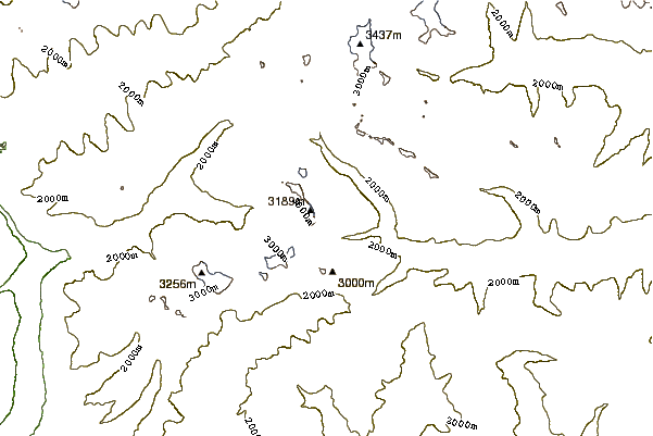 Mountain peaks around Roßhorn