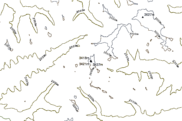 Mountain peaks around Rötspitze