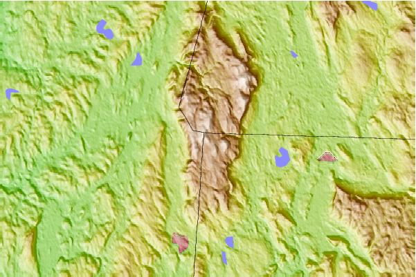 Surf breaks located close to Round Mountain (Taconic Mountains)