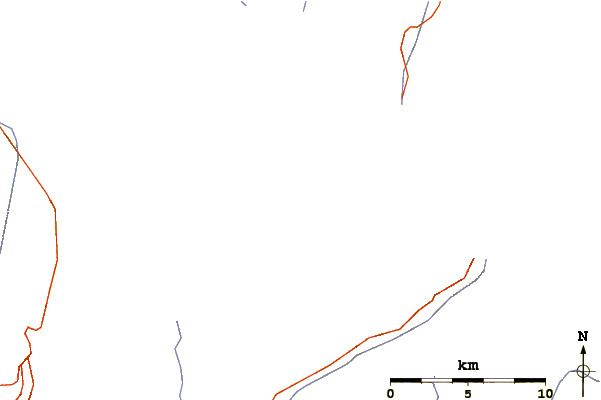 Roads and rivers around Ruinette