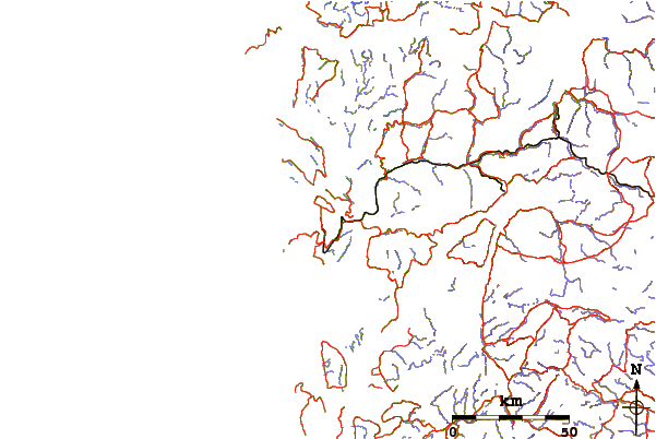 Roads and rivers around Rundemanen