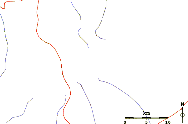 Roads and rivers around سبلان