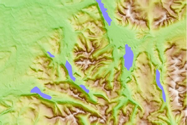 Surf breaks located close to Sail (Lake District)