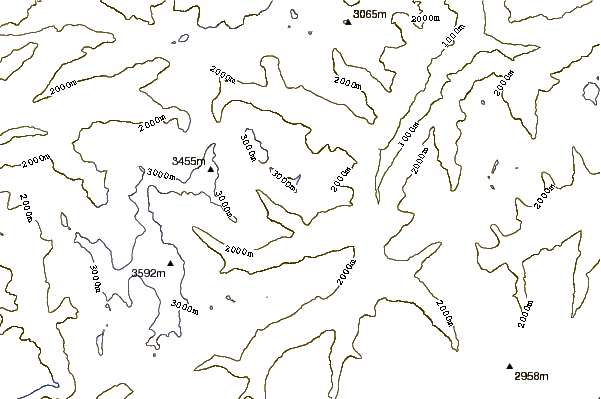 Mountain peaks around Salbitschijen