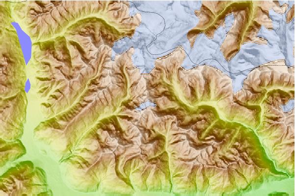 Surf breaks located close to Saldurspitze