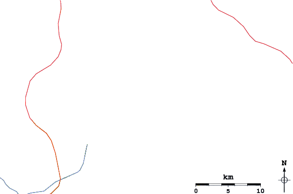 Roads and rivers around Saltoro Kangri