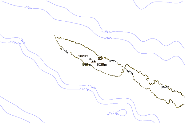 Mountain peaks around San Jorge