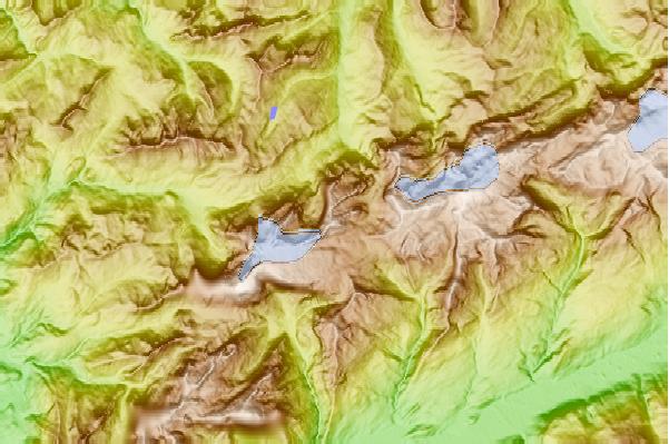 Surf breaks located close to Sanetschhorn