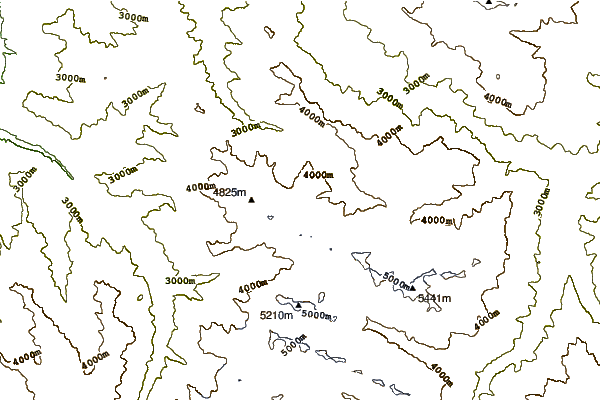 Mountain peaks around Saraghrar