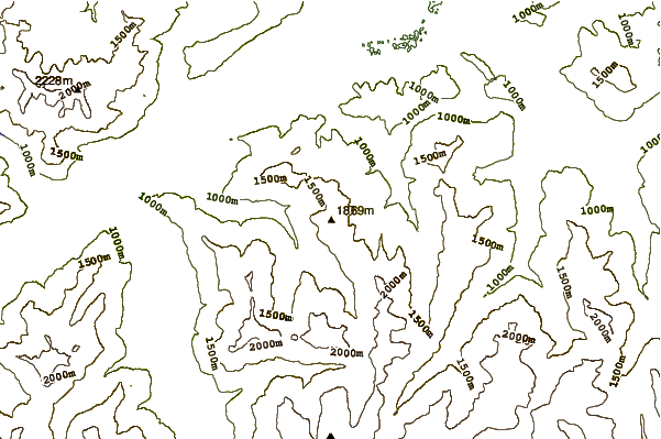 Mountain peaks around Schatzberg