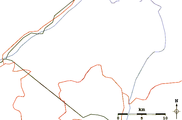 Roads and rivers around Scherbadung