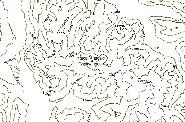 Mountain peaks around Schesaplana