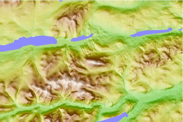 Surf breaks located close to Schiehallion