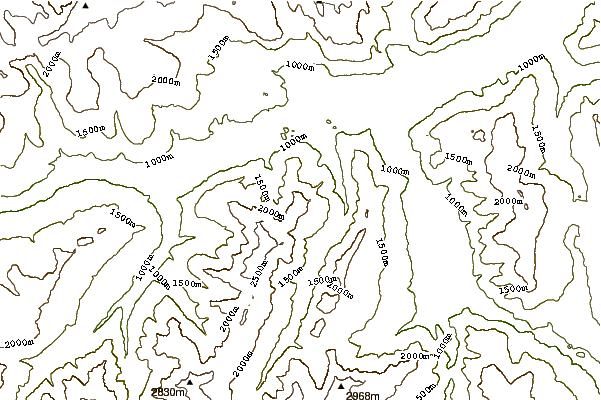 Mountain peaks around Schlüechtli