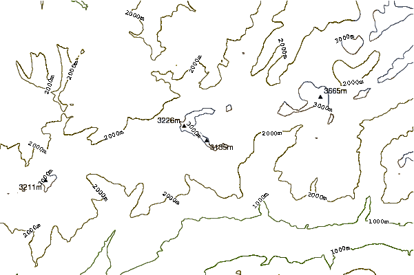 Mountain peaks around Schneehorn