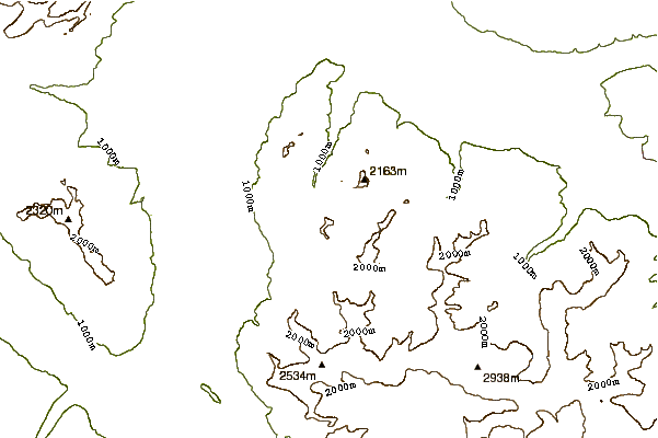 Mountain peaks around Schönberg (Liechtenstein)