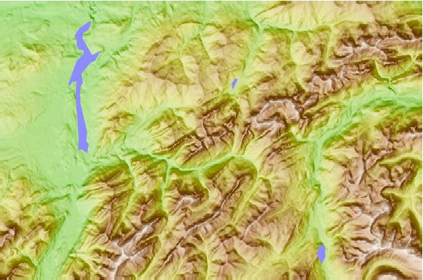 Surf breaks located close to Schopfenspitz