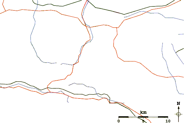Roads and rivers around Schöpfl