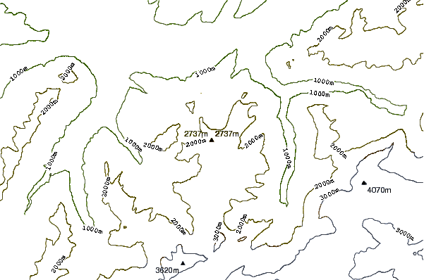 Mountain peaks around Schwalmere