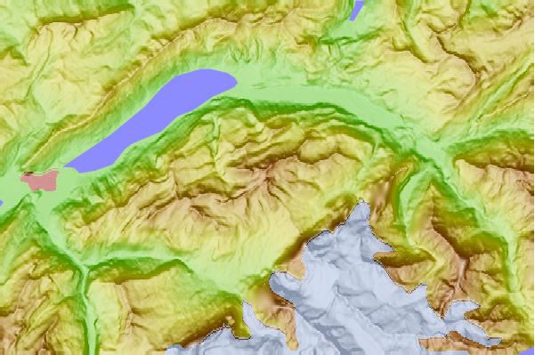 Surf breaks located close to Schwarzhorn