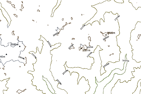 Mountain peaks around Scima da Saoseo