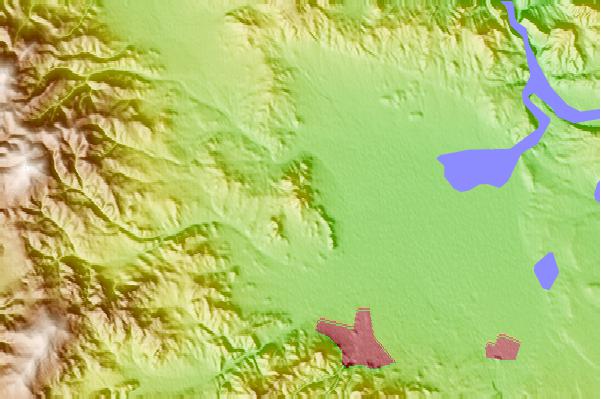 Surf breaks located close to Scratchgravel Hills