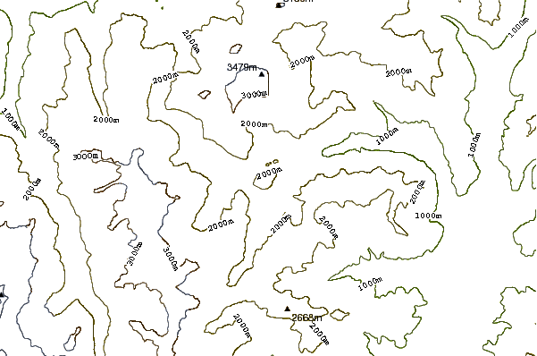 Mountain peaks around Seehorn