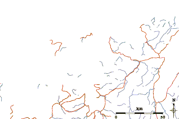 Roads and rivers around Seilandstuva