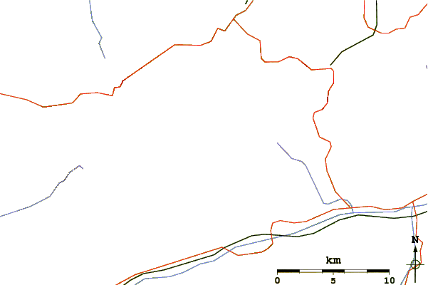 Roads and rivers around Selbsanft