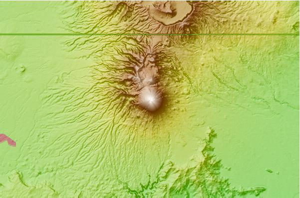 Surf breaks located close to Semeru