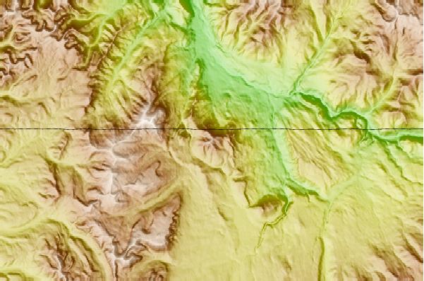 Surf breaks located close to Sepulcher Mountain