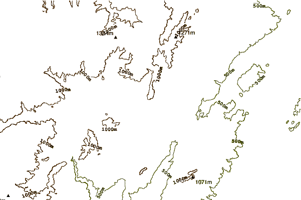 Mountain peaks around Serra d'En Celler