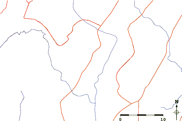 Roads and rivers around Serra d'Esparreguera