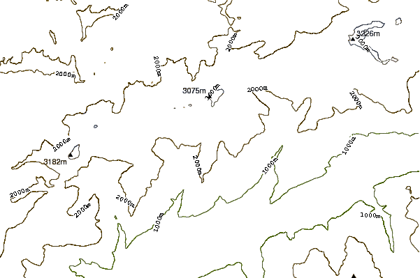 Mountain peaks around Sex Noir