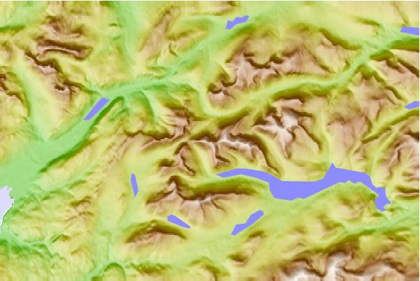 Surf breaks located close to Sgurr Choinnich