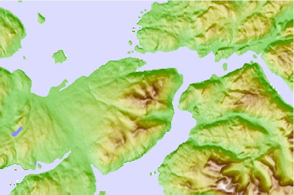 Surf breaks located close to Sgurr na Coinnich